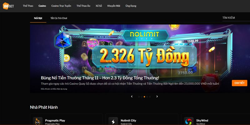 Tổng quan về sân chơi trực tuyến 188BET