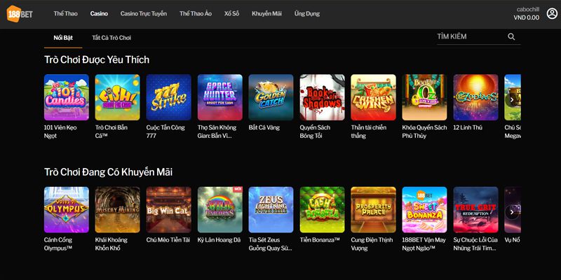 Sảnh Casino Phương Tây