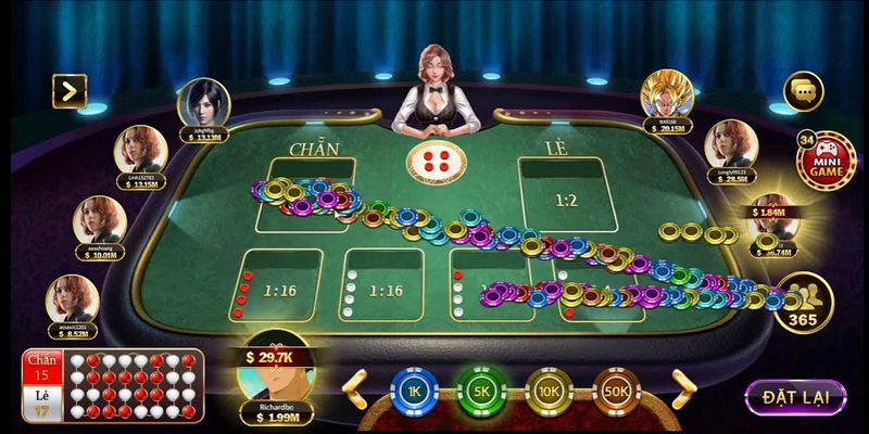 Chơi theo chiến lược chỉ theo một cửa chẵn hoặc lẻ