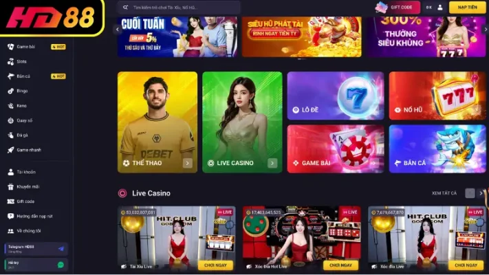 Điểm mạnh nổi bật giúp HD88 được bet thủ tin chọn
